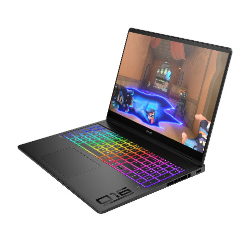 Laptop Gaming HP Omen Max 16-ak2097ng, Display WQXGA OLED 16 inch, 240Hz, AMD Ryzen 9 HX 375 12-Core, 5.1GHz, 32 Gb RAM DDR5, 5600MHz, SSD 1 Tb NVMe M.2, NVIDIA GeForce RTX 5080 16 Gb, USB 3.2, USB-C, Thunderbolt4, HDMI, RJ-45, Jack 3.5mm, Black - imagine 3