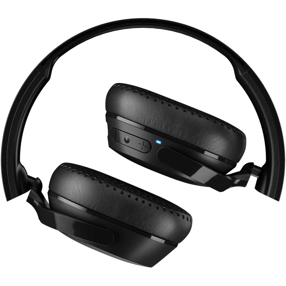 Casti Wireless On-Ear Skullcandy Riff 2, Bluetooth 5.2, Tile Tracking, Multipoint, USB-C, Negru - imagine 2