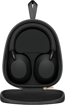 Casti Audio Over Ear SONY WH-1000XM5, Wireless, Bluetooth, Noise cancelling, Autonomie baterie 30 ore, Microfon, Alexa si Google Assistant, Negru - imagine 2