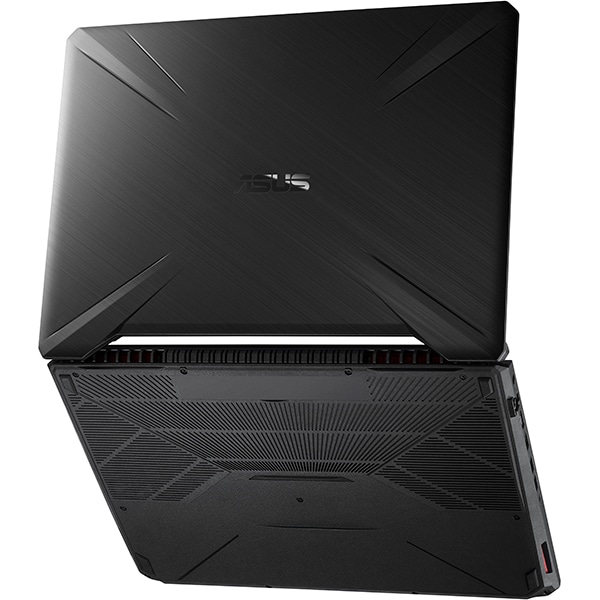 Laptop Gaming ASUS TUF FX505D, Display 15.6 inch FHD, 60 Hz, AMD Ryzen 7 3750H 4.0GHz, 8 Gb RAM DDR4, SSD 512 Gb, nVidia GeForce GTX 1650 4 Gb, HDMI, Ethernet, Jack 3.5mm - imagine 3