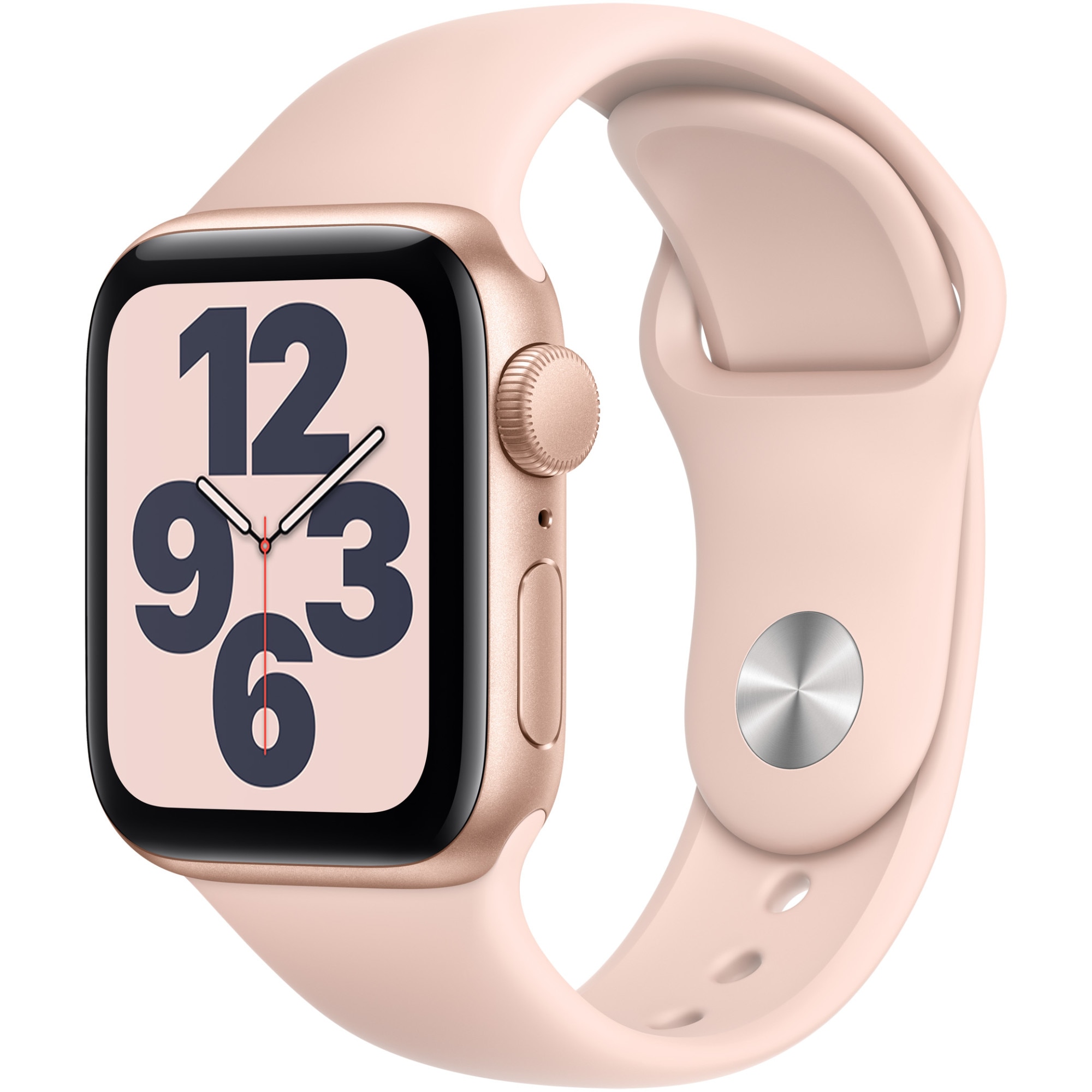 Apple Watch SE 2020 40mm, A2351, GPS, Wifi, 98%, Roz (foarte zgariat)