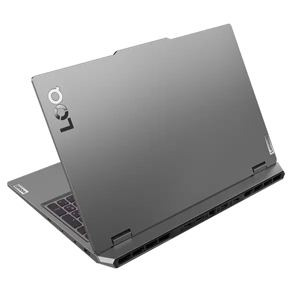 Laptop Gaming Lenovo LOQ 15ARP9, Display 15.6 Inch FHD 144 Hz, AMD Ryzen 5 7235HS ,24 Gb RAM DDR5 4800 MT/s, 512 Gb SSD, nVidia GeForce RTX 3050 - 6 Gb, Ethernet, USB 3.2, USB-C, HDMI, Jack 3.5mm, Luna Grey - imagine 3