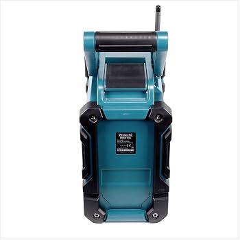 Makita DMR106, Radio FM, Stereo, AUX, Bluetooth, IP64, Baterie Li-Ion 18V - imagine 2