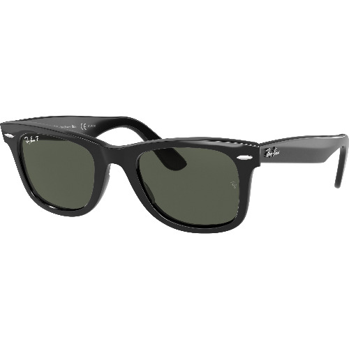 Ochelari de soare unisex Wayfarer Ray-Ban RB2140 - 901, Latime lentile 50mm, Lungime brate 150mm, Punte naza 22mm, Inaltime lentile 41mm, Negru