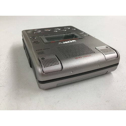 Minidisc Recorder Portabil Sony MZ-B50, Anul lansarii 2000, Microfon, Difuzor, Functie VOR, Iesire Casti, Intrare Line-In, Clear Voice, Argintiu + Casti Sony MDR-24 - imagine 2