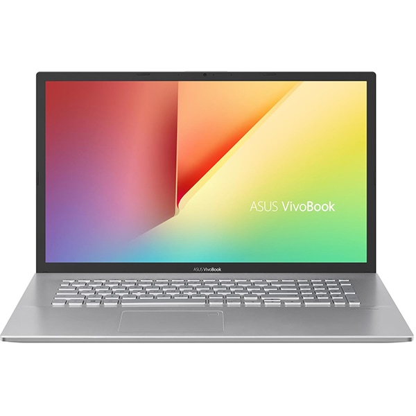 Laptop ASUS VivoBook 17 M712DA-AU100, 17.3 Inch Full HD, AMD Ryzen 5 3500U 3.7GHz, 8GB, SSD 512GB, AMD Radeon Vega 8 Graphics, QUERTZ, Argintiu