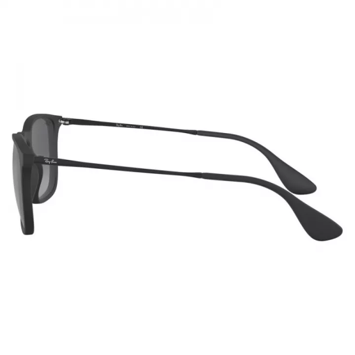 Ochelari de soare Unisex Ray Ban Chris RB4187 622/8G, Inlatime 44mm, Latime Lentile 54mm, Punte 18mm, Lungime Brate 145mm, Negru - imagine 2
