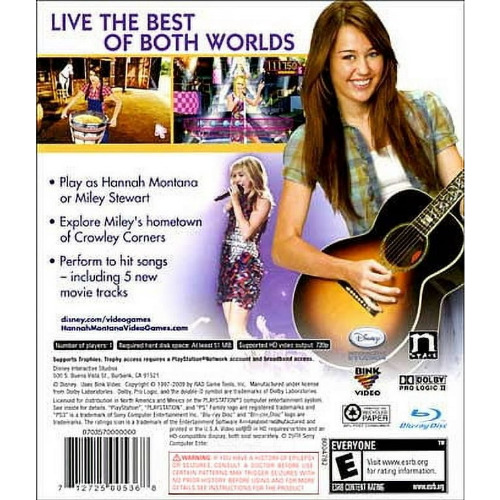 Walt Disney Hannah Montana The Movie - Joc PS3 - imagine 2
