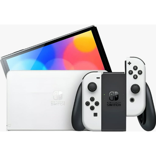 Consola portabila Nintendo Switch OLED, 64 Gb, White