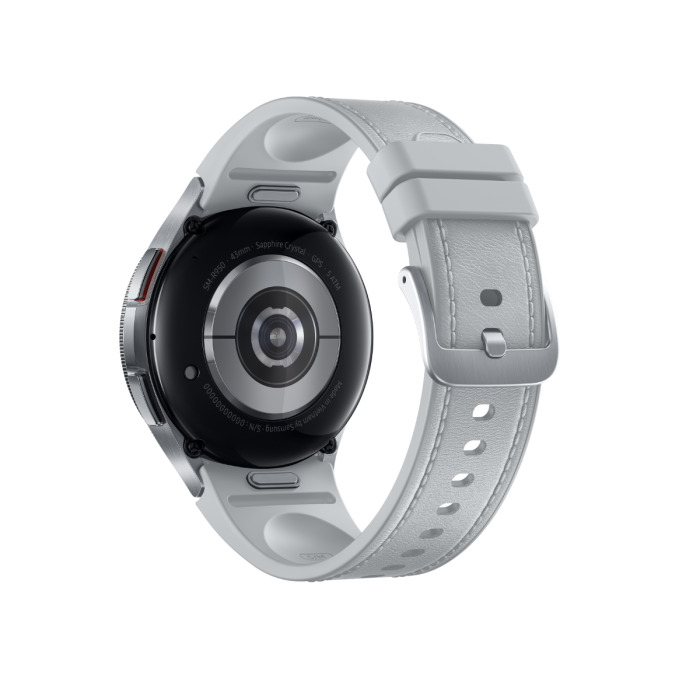 Smartwatch Samsung Galaxy Watch6 Classic SM-R950 43 mm, Bluetooth, WiFi, Ecran AMOLED, Silver - imagine 2