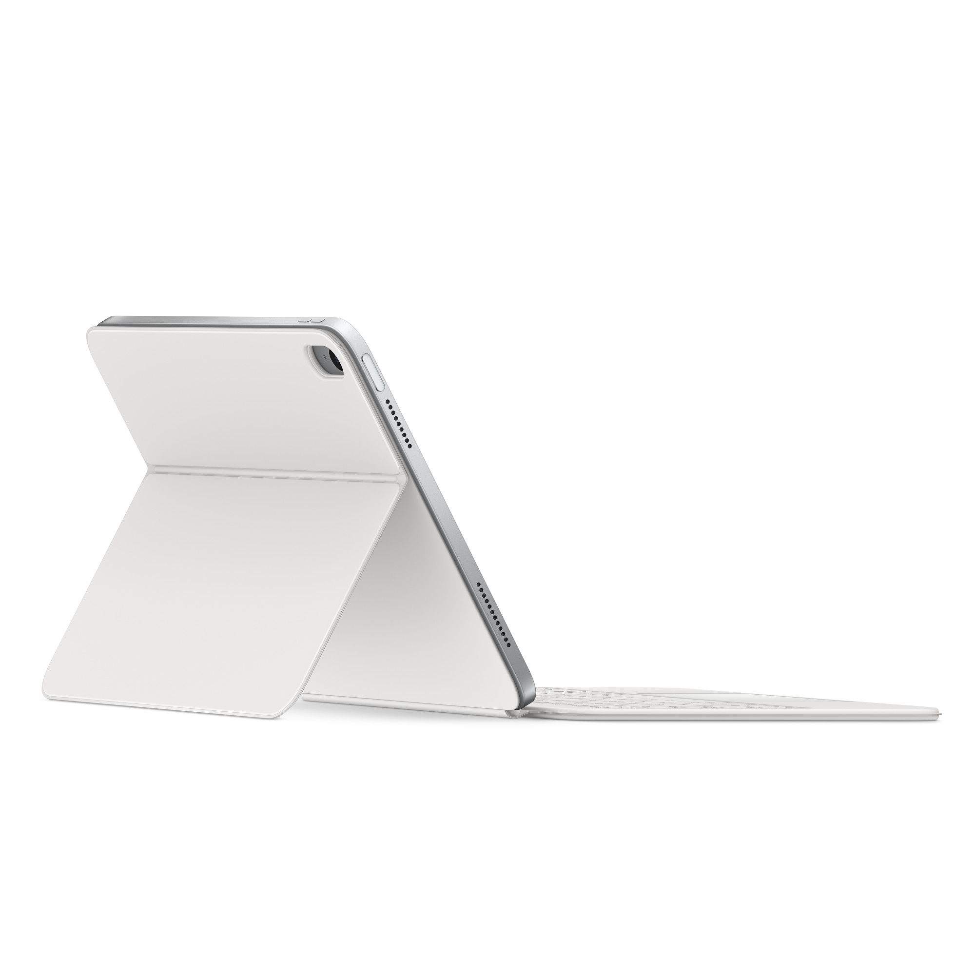 Apple iPad Magic Keyboard FOLIO A2695, iPad Gen 10, iPad (A16), QWERTZ, White - imagine 3