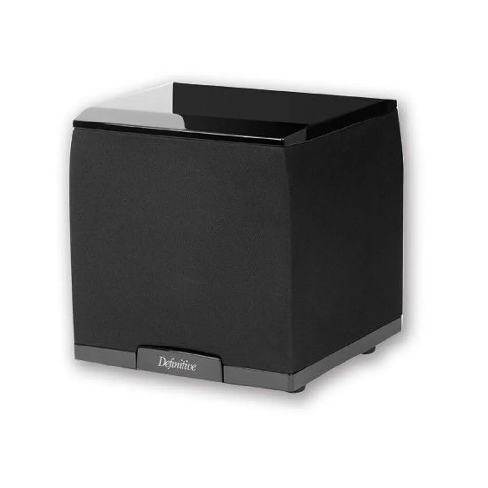Subwoofer Activ Definitive Technology SuperCube 2000, 650W, Difuzor 7.5 inch, 2 Radiatoare Pasive, Intrare LFE RCA, Negru - imagine 2