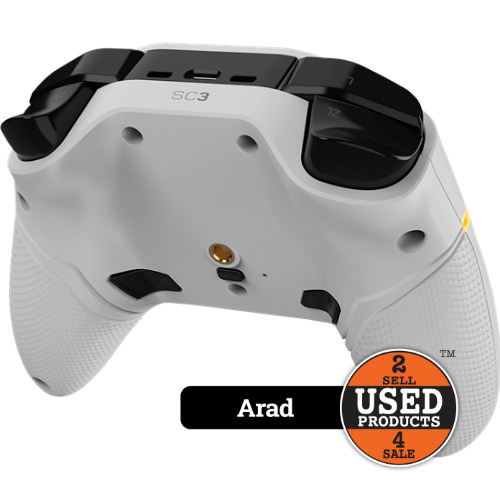 Controller RGB Gioteck SC3 PRO wireless compatibil Nintendo Switch ,White SC3NSW-22-MU - imagine 3