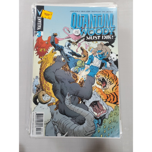 Benzi desenate Valiant Comics: Quantum + Woody Must Die, #3 - 2015 - imagine 2