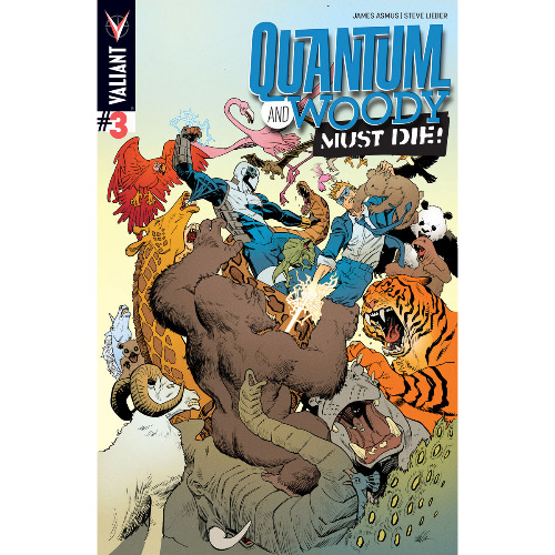 Benzi desenate Valiant Comics: Quantum + Woody Must Die, #3 - 2015