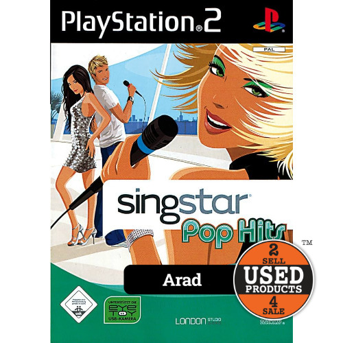 SingStar Pop Hits - Joc PS2