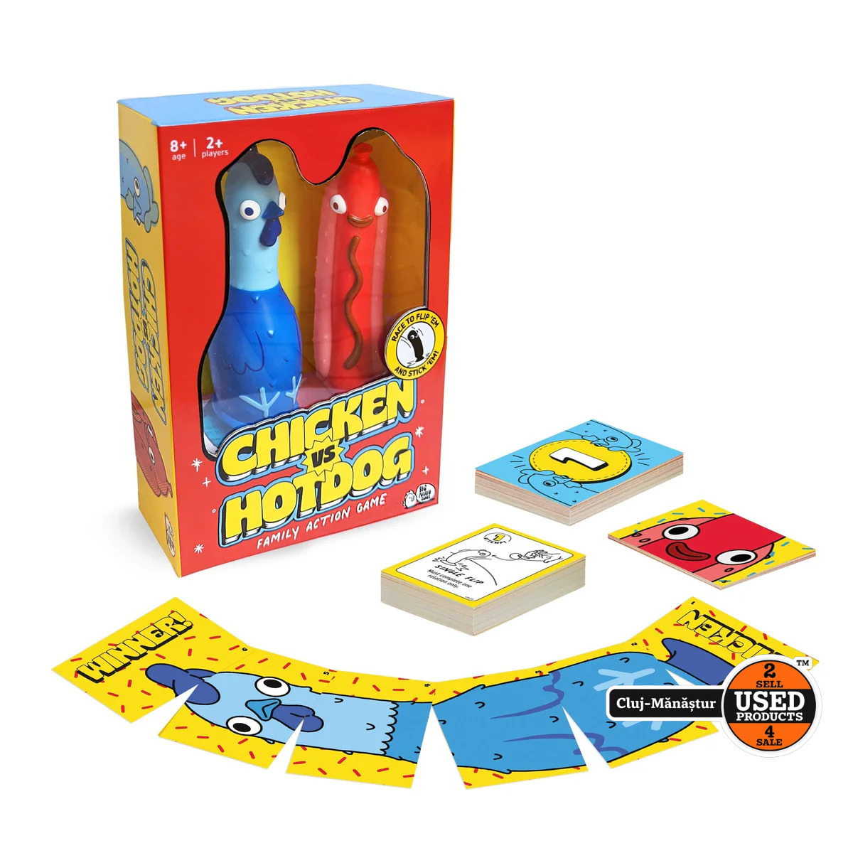 Joc de societate Chicken vs Hotdog, limba maghiara - imagine 3