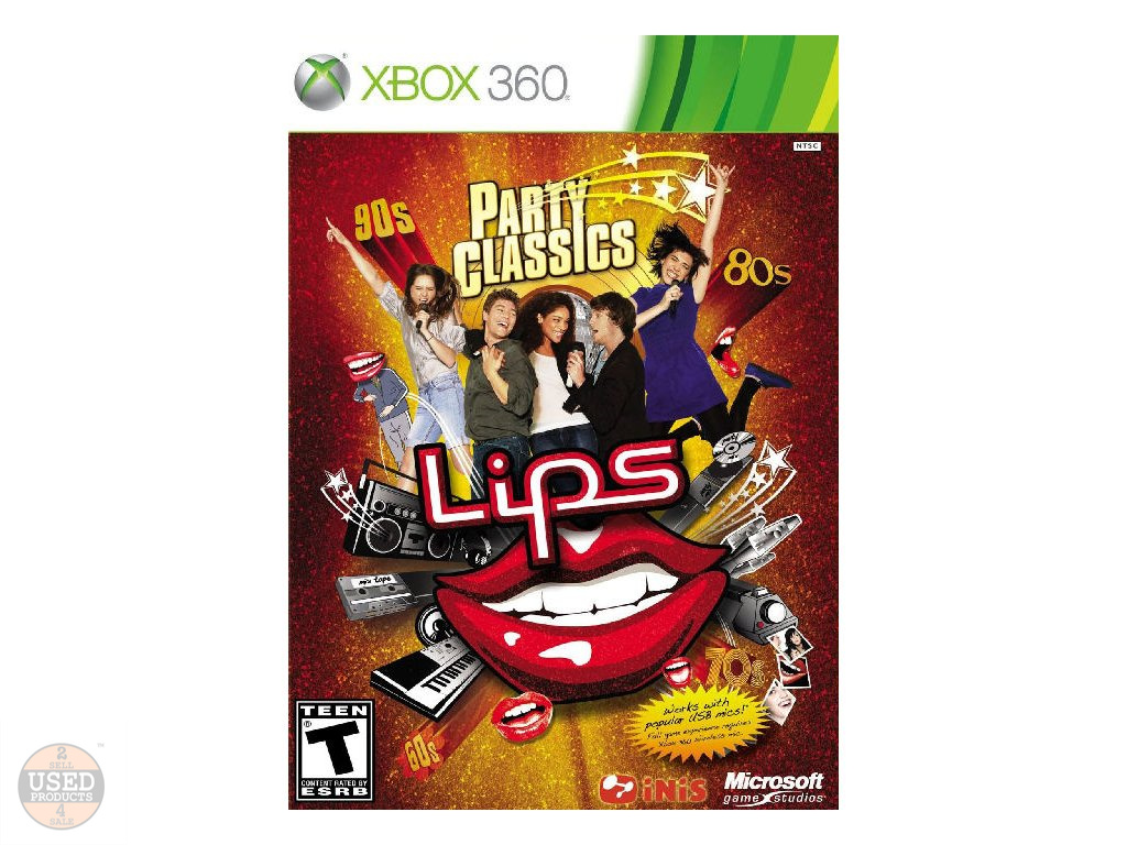 Party Classics Lips - Joc Xbox 360