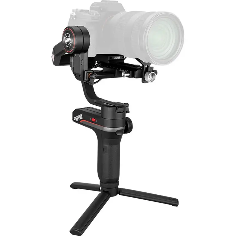 Stabilizator Gimbal Profesional Zhiyun WEEBILL-S CR110, 3 Axe, pentru Camere DSLR și Mirrorless, Bluetooth 5.0, Autonomie pana la 14 Ore - imagine 2