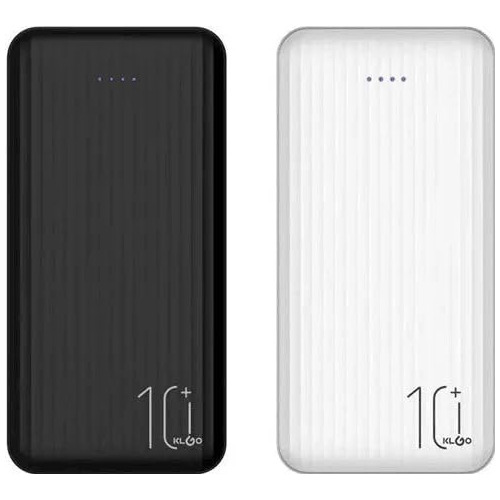 Baterie Externa KLGO KP-56, 10000 mAh, Incarcare Rapida, Cablu incarcare typec, Indicator Led, multiple protectii, mufe 2x usb