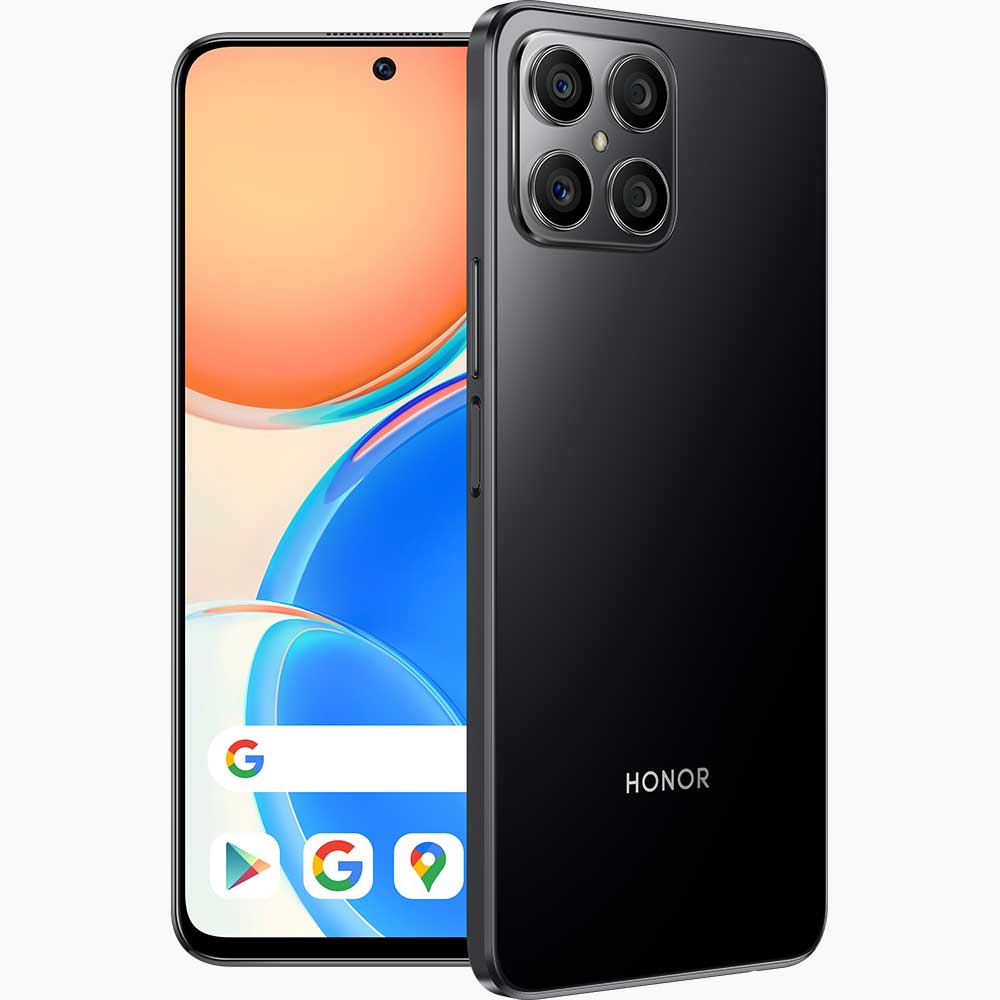 Honor X8 128 GB, Dual Sim, Negru