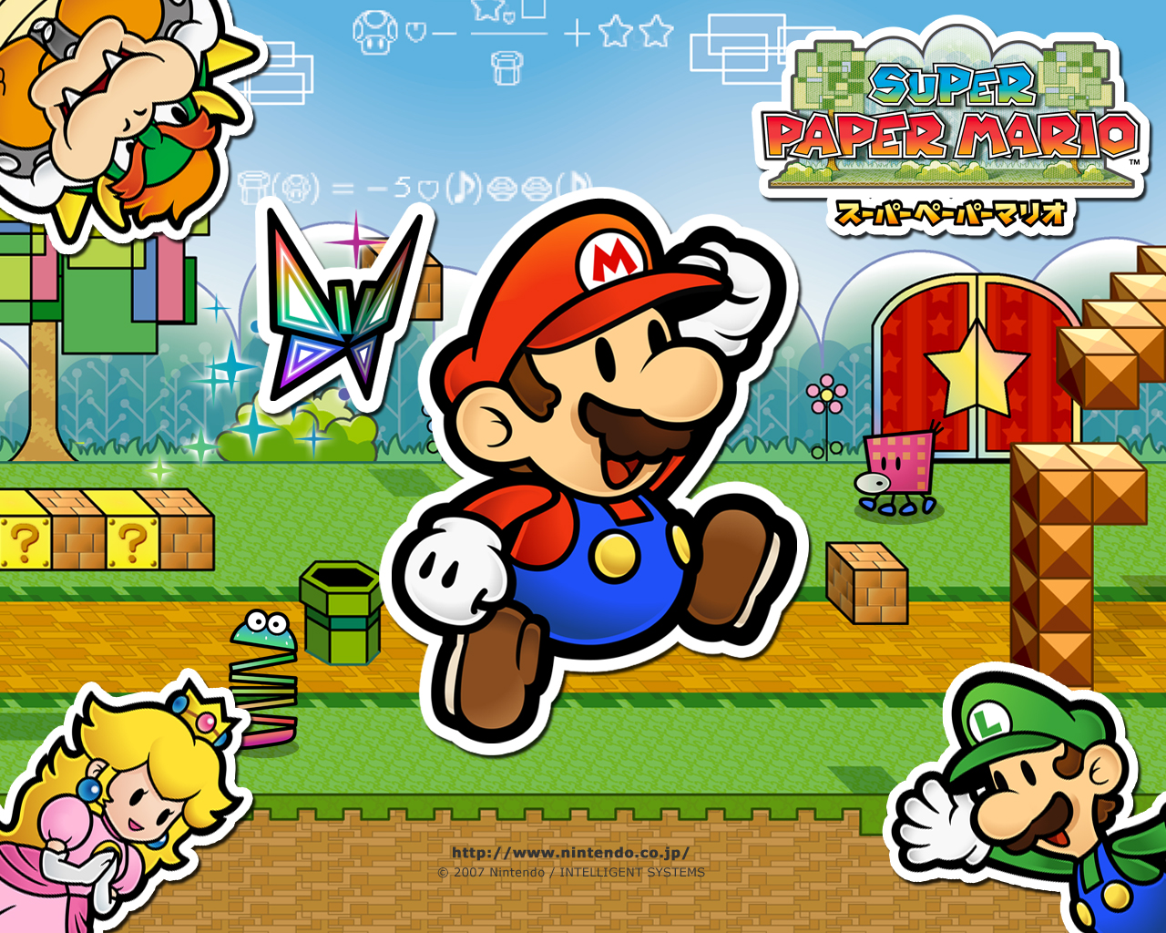 Super Paper Mario - Joc Nintendo WII - imagine 2