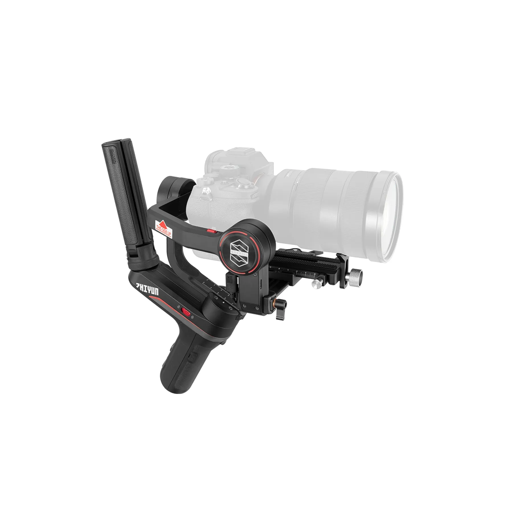 Stabilizator Gimbal Profesional Zhiyun WEEBILL-S CR110, 3 Axe, pentru Camere DSLR și Mirrorless, Bluetooth 5.0, Autonomie pana la 14 Ore - imagine 3