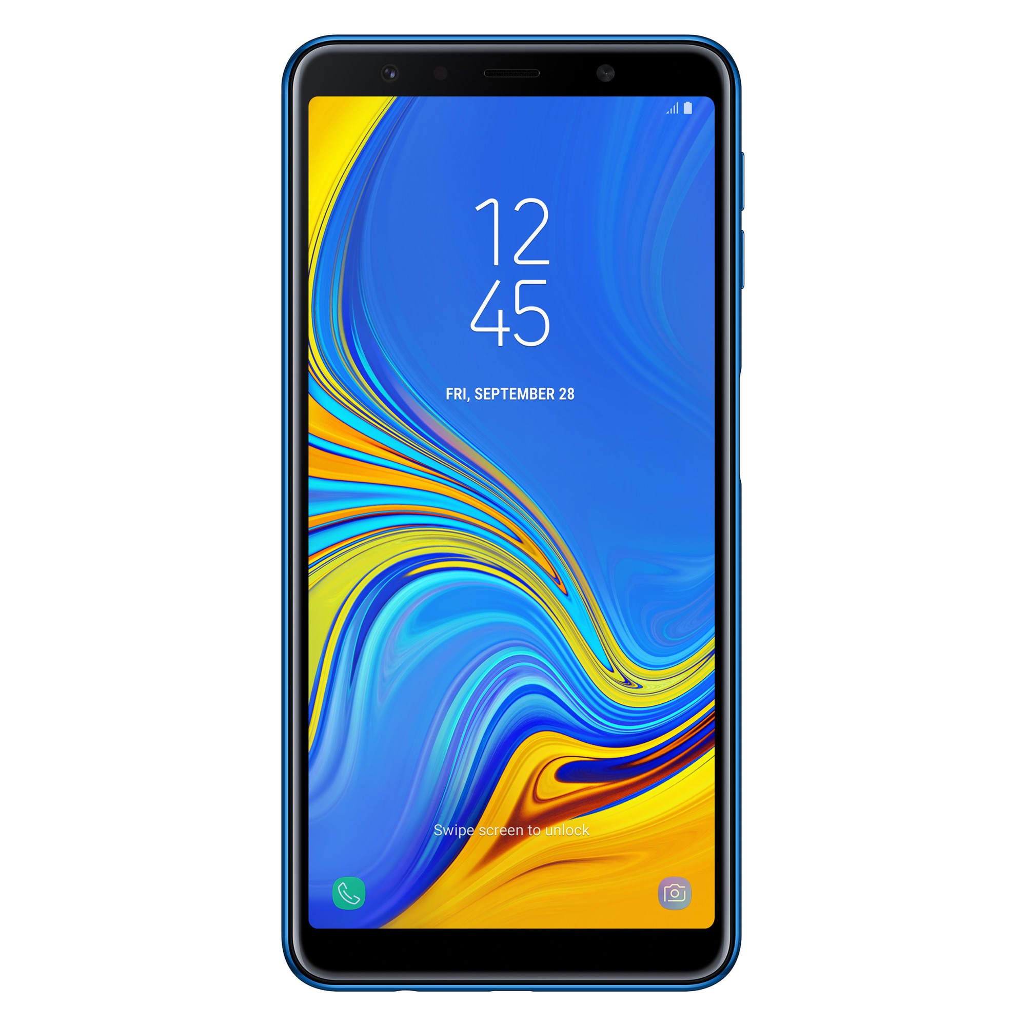 Samsung Galaxy A7 (2018) 64 GB, Dual Sim, Touch ID, Face ID, AUX, Negru