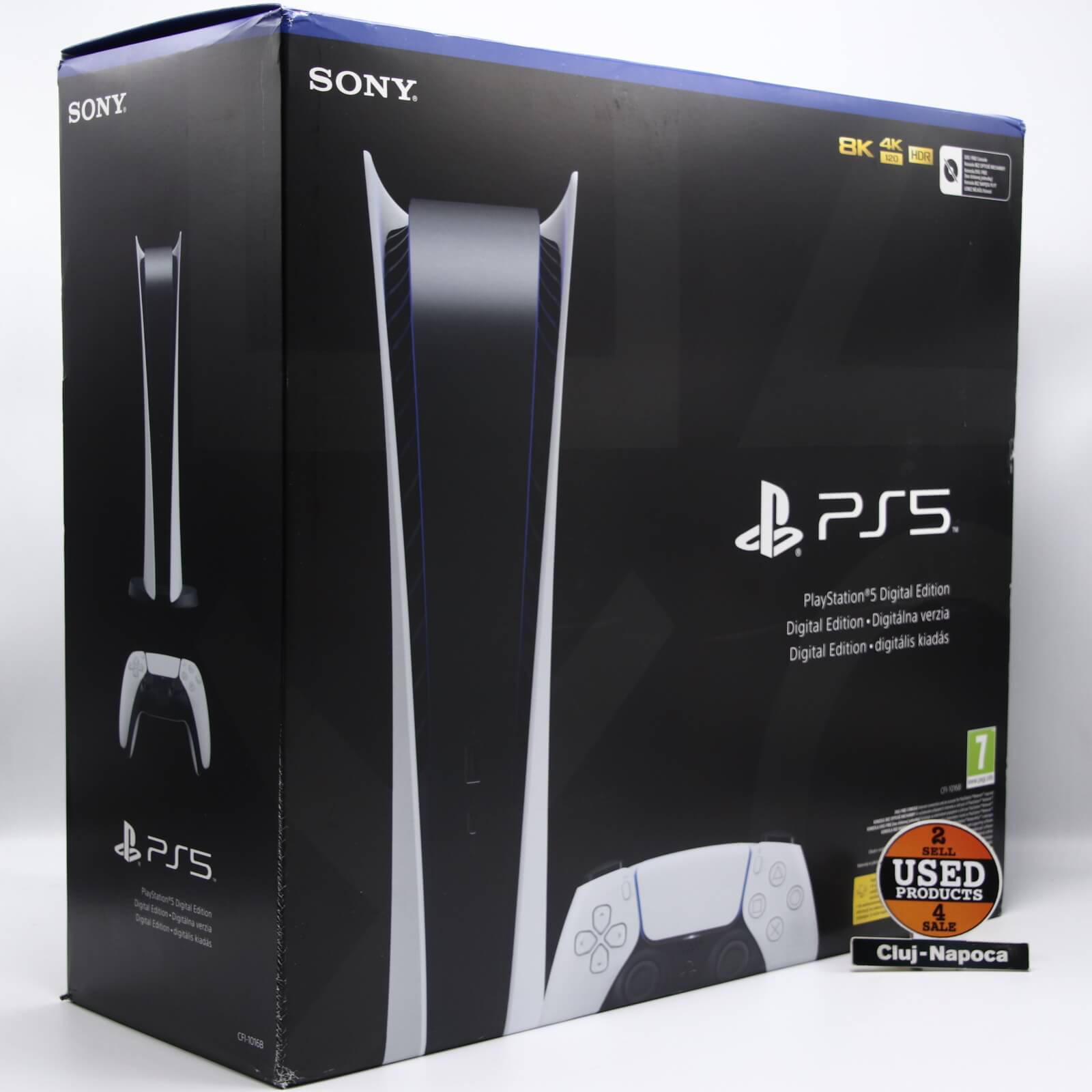 Consola SONY PlayStation 5 Digital Edition 825 Gb + Controller - imagine 3