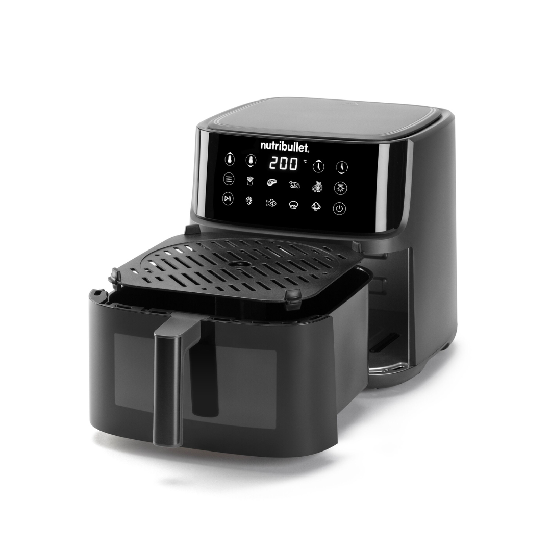 Friteuza cu aer cald NutriBullet CrispLite Vision Air Fryer, 1800W - imagine 2