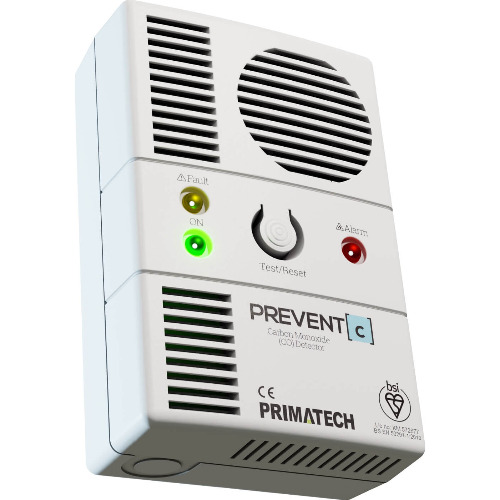 Detector de Monoxid de Carbon Primatech Prevent C ,Senzor Electrochimic, 0.7 W, Alb - imagine 2