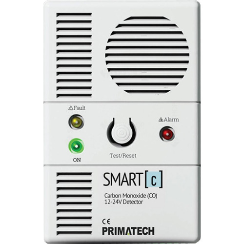 Detector de Monoxid de Carbon Primatech Prevent C ,Senzor Electrochimic, 0.7 W, Alb