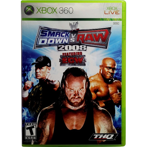 Smackdown Vs Raw 2008 - Joc Xbox 360