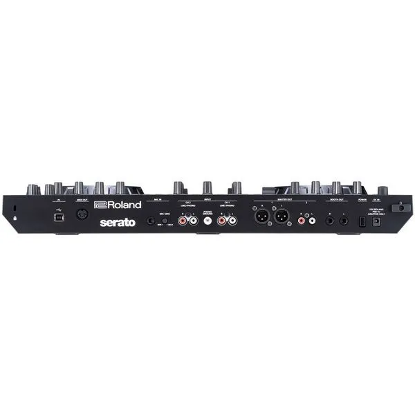 Controller DJ Profesional Roland DJ-505, 2 Canale, 4 Deck-uri, Serato DJ Pro, Sequencer TR-S, Interfata Audio 24-bit/48 kHz, Negru - imagine 3