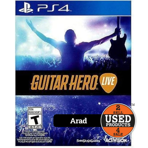 Guitar Hero Live (doar jocul)- Joc PS4