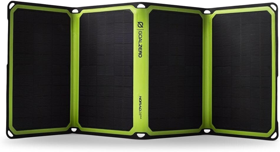 Panou solar portabil Goal Zero Nomad 28 Plus (28W), USB, Incarcare Solara, Impermeabil, negru