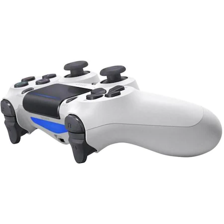 Controller wireless DoubleShock 4, pentru PS4, White - imagine 2