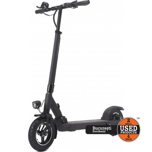 Trotineta electrica JOYOR X5S, Putere 500W, Sarcina maxima 120kg, Viteza maxima 25km/h, 13.0Ah, Anvelope 10 inch pneumatic, afisaj LCD, Negru - imagine 3