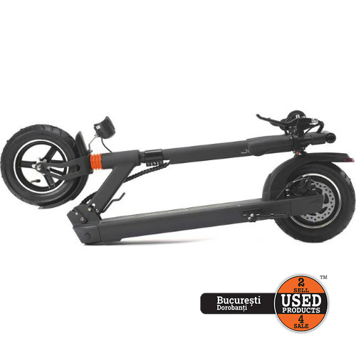 Trotineta electrica JOYOR X5S, Putere 500W, Sarcina maxima 120kg, Viteza maxima 25km/h, 13.0Ah, Anvelope 10 inch pneumatic, afisaj LCD, Negru - imagine 4