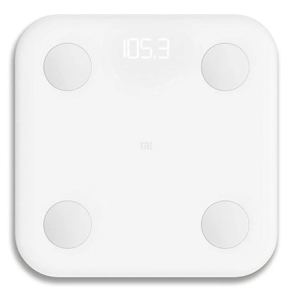 Cantar inteligent Xiaomi Mi Body Composition Scale 2, Max. 150 Kg, Alb