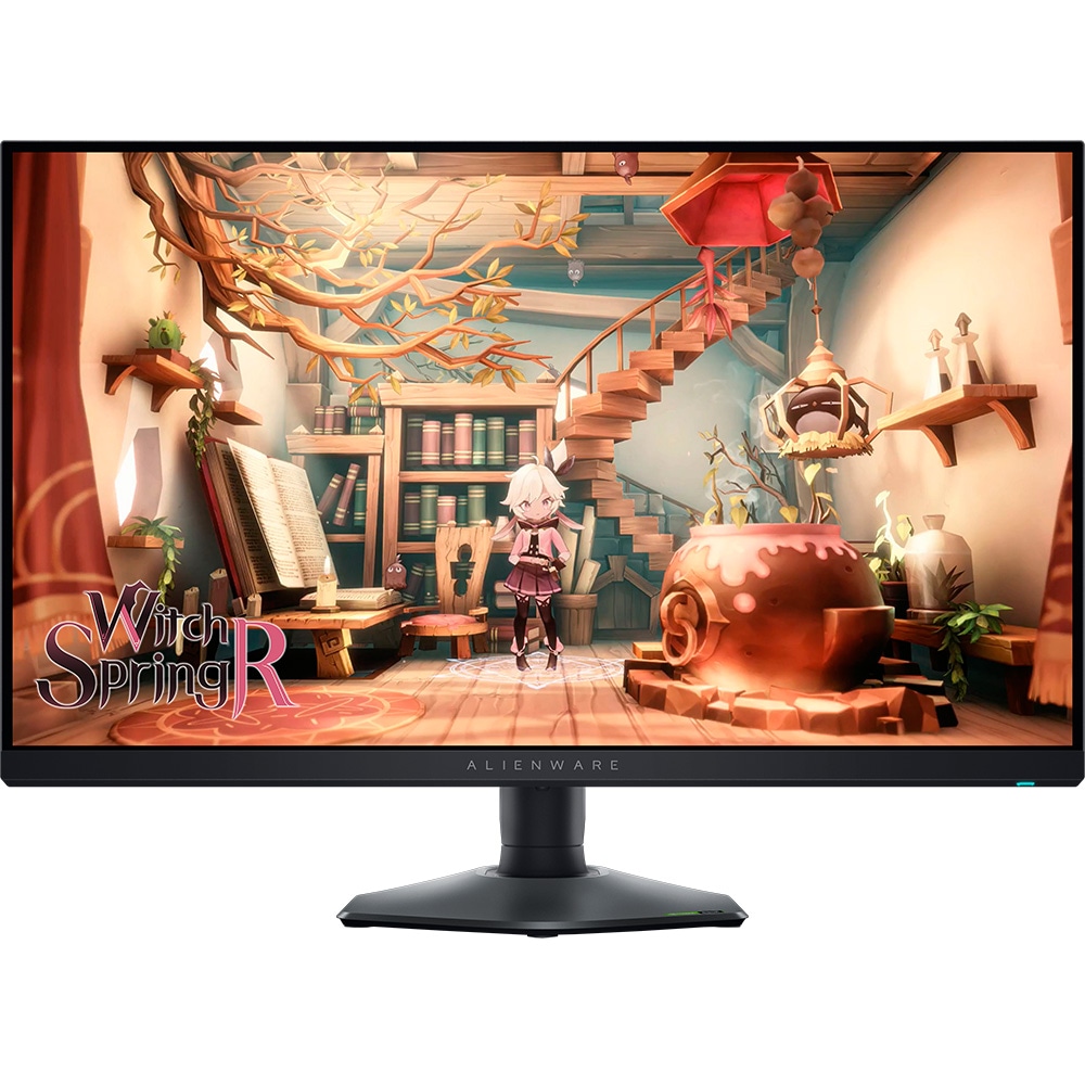 Monitor Gaming LED IPS DELL Alienware AW2724DM, 27 inch, QHD, 180Hz, 1ms, Adaptive-Sync, AMD FreeSync Premium Pro, G-SYNC, HDR, HDMI, 2x Display Port, USB-A, Negru