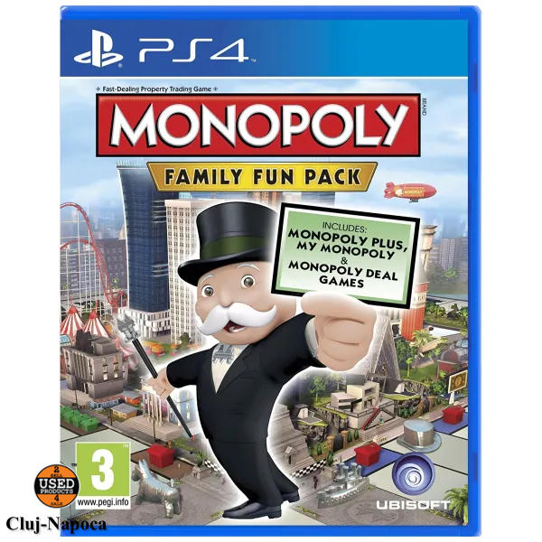 Monopoly Family Fun Pack - Joc PS4