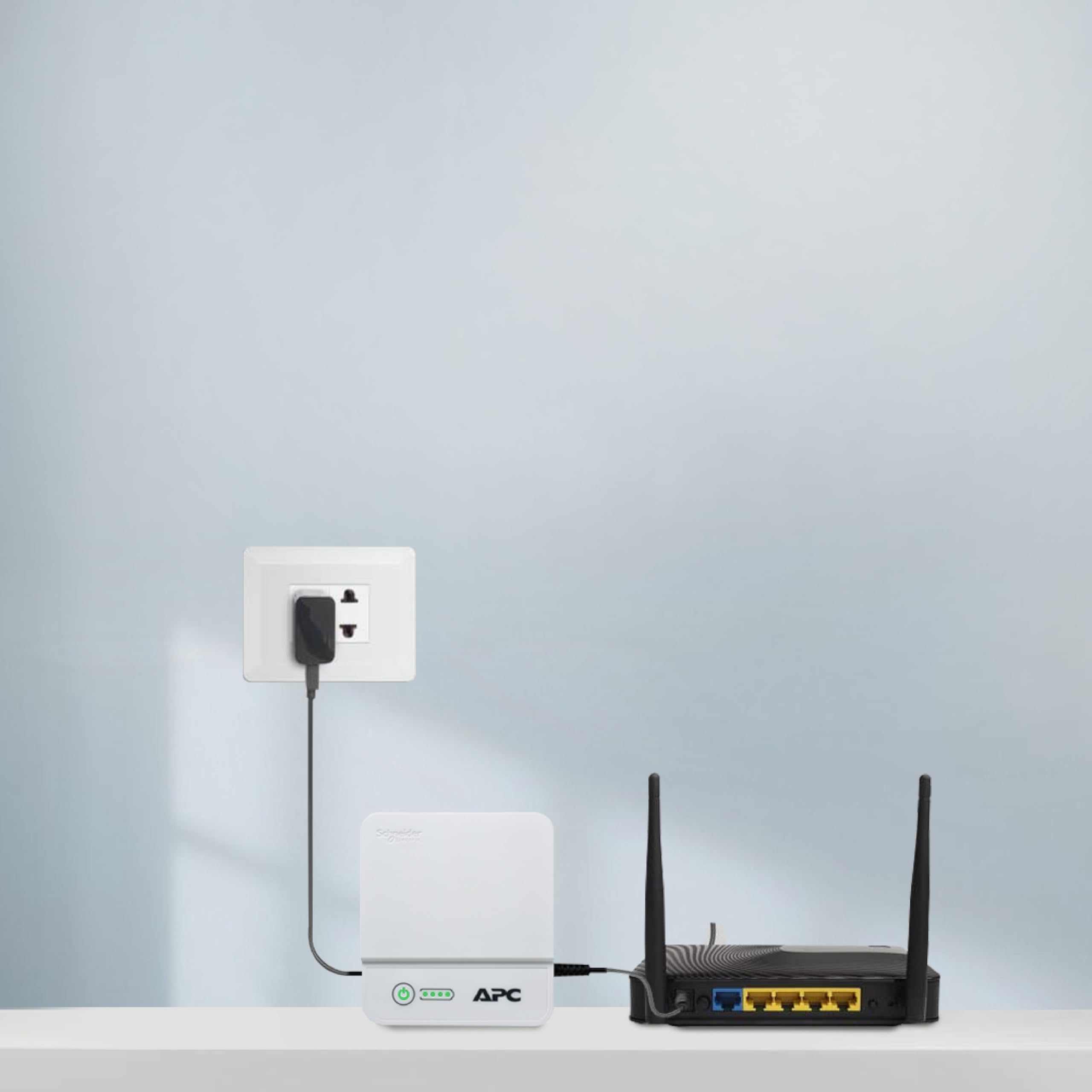 Mini-UPS APC Back-UPS Connect CP12036LI, routere de internet, modemuri, sisteme VoIP sau camere IP