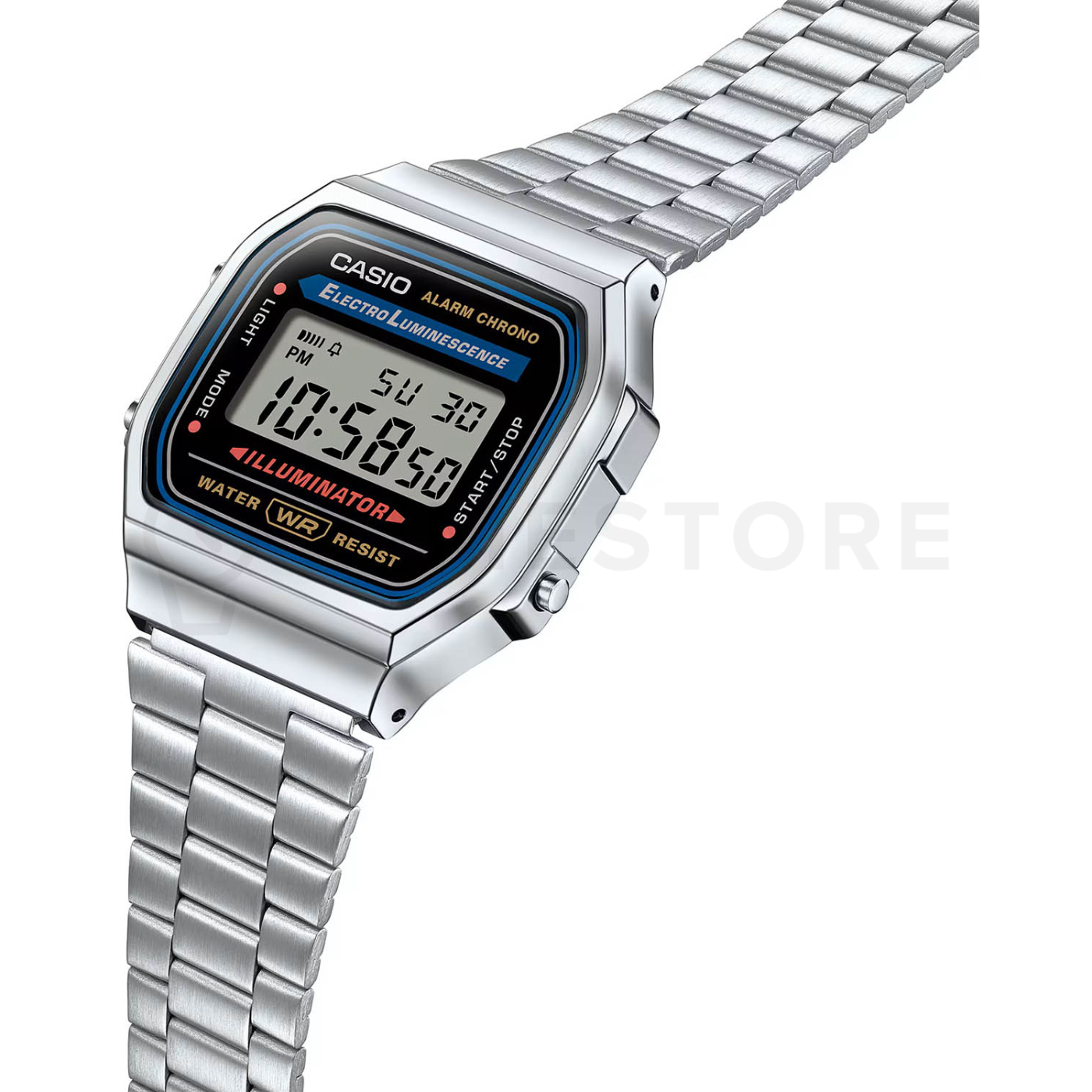 Ceas retro Casio A168WA-1YES, 26mm, Quartz