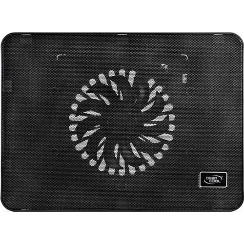 Cooler Deepcool pentru Laptop, 140mm, Plasa Metalica, USB, Negru
