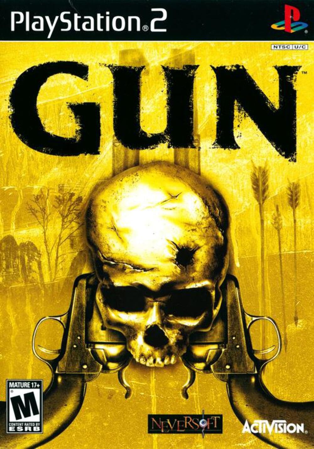 Gun - Joc PS2 (coperta printata)
