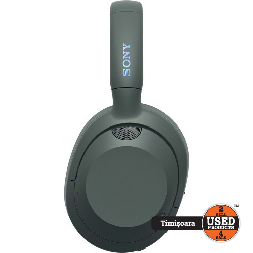 Casti SONY ULT WEAR WH-ULT900N, Bluetooth, Over-ear, Microfon, Noise Cancelling, Forest Gray - imagine 3