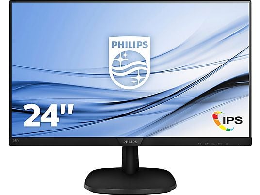 Monitor LED Philips 243V7QDSB/00 23.8 inch FHD, IPS, 5ms, 60 Hz, negru