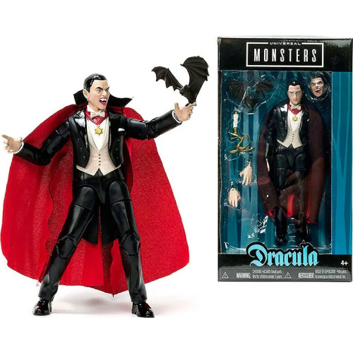 Figurina Metalica Articulata Dracula 15 Cm, Jada