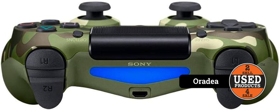Controller SONY PlayStation 4, Wireless, Green Camouflage - imagine 2